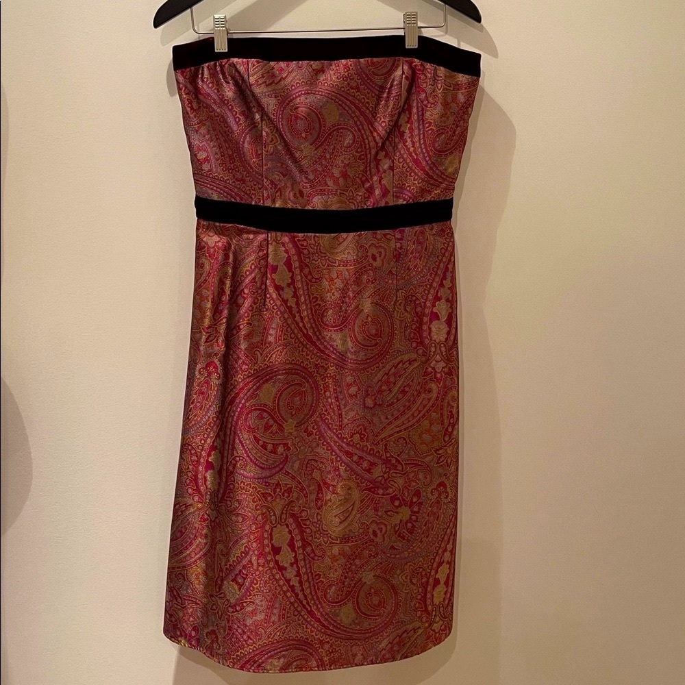 VINTAGE Kay Unger 100% (1) silk dress w. (1) wrap. Size 8. (2) total.